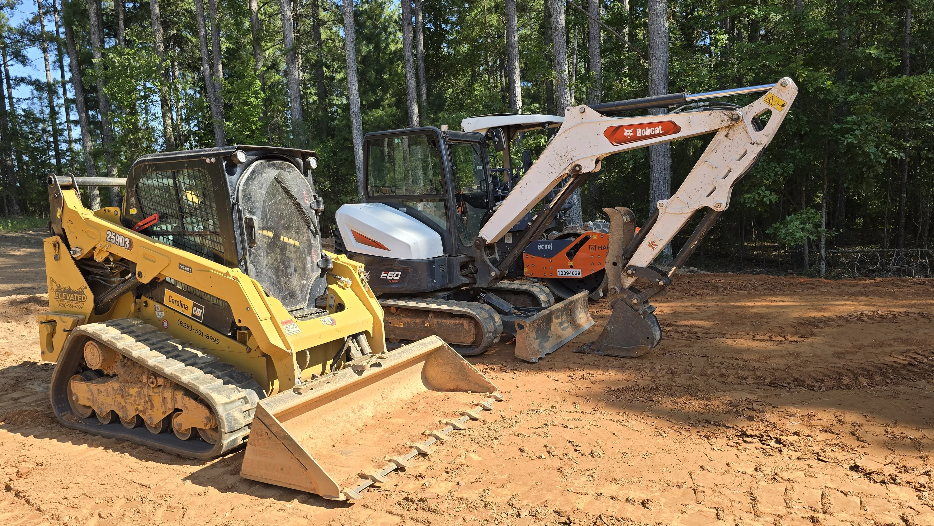 Elevated Land Management land clearing Western NC